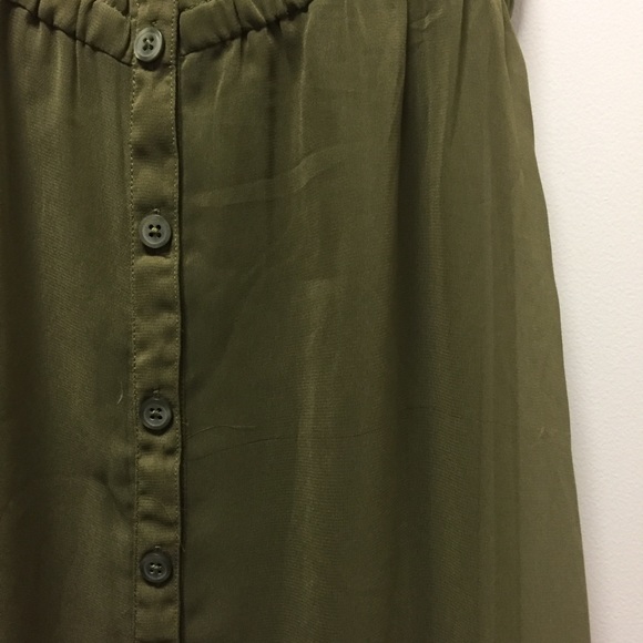 🌷sold🌷•AEO• Olive Green Maxi Dress - Picture 7 of 8